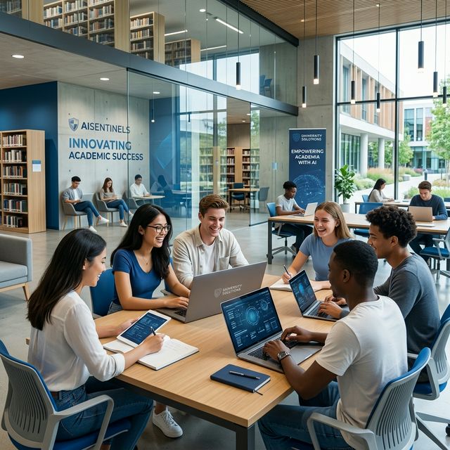 University campus and academic evaluation